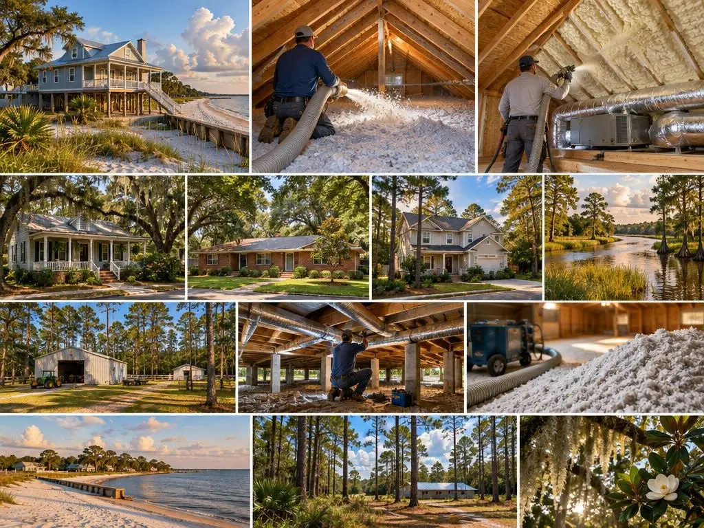 Attic & Roof Deck Insulation in Gulfport, MS